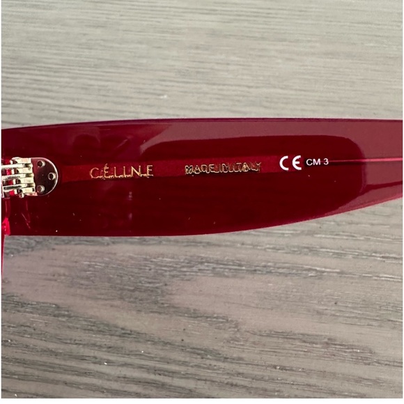CELINE FUCHSIAS/ MAGENTA CL4141446/S SUNGLASSES NO OFFERS - Picture 6 of 7